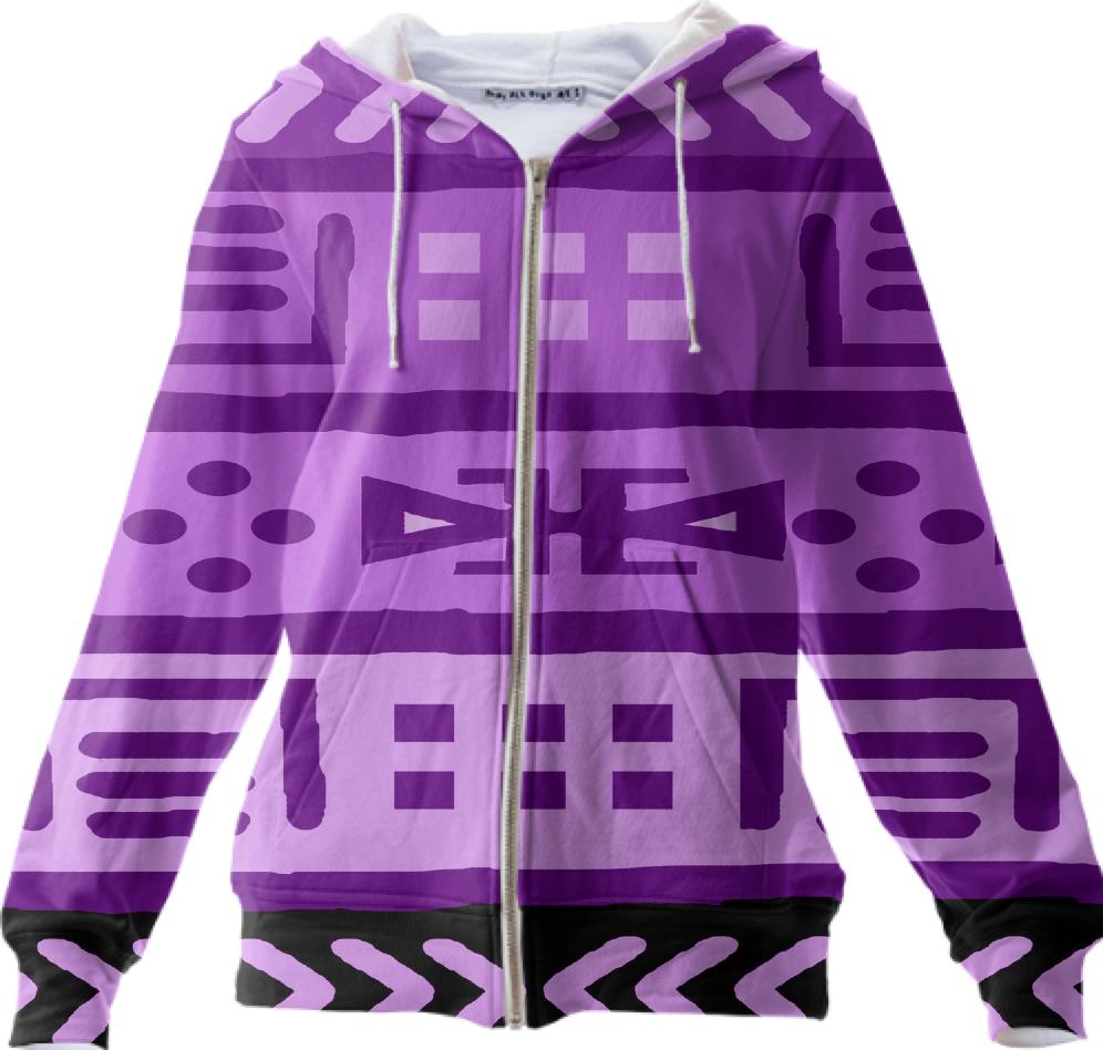 Purple Tribal Pattern