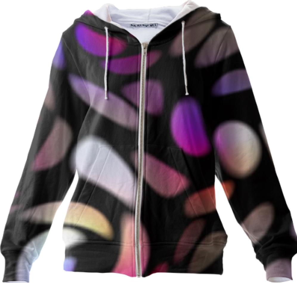 Rainbow Pathway into the Stars with Black
