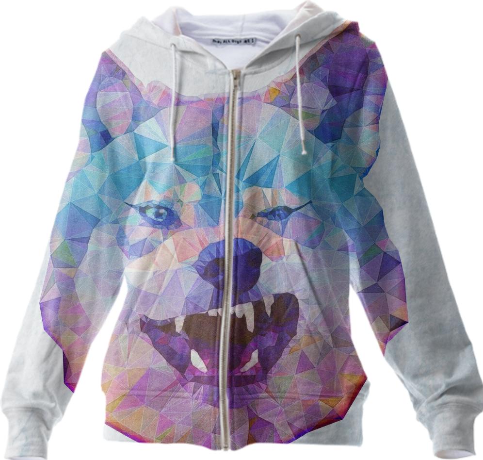 rainbow wolf