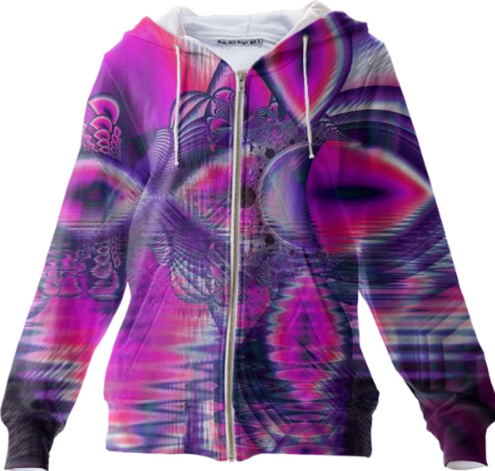 Rose Crystal Palace Abstract Fractal Love Dream
