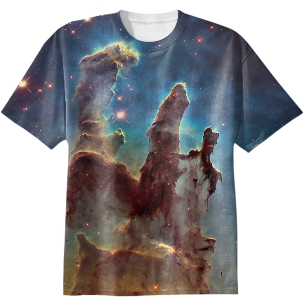 Hubble space photo, Pilares of Creation