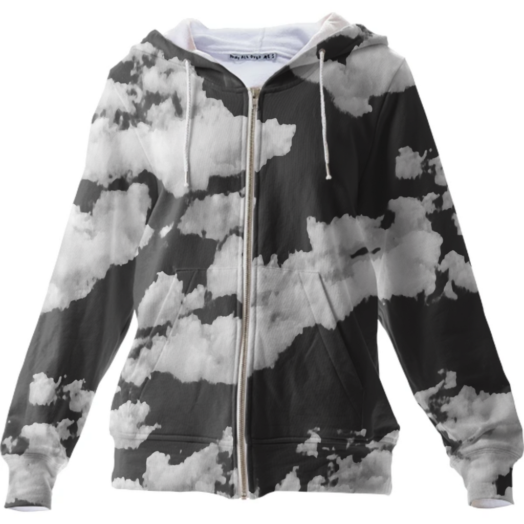 Dark Clouds Collage Print