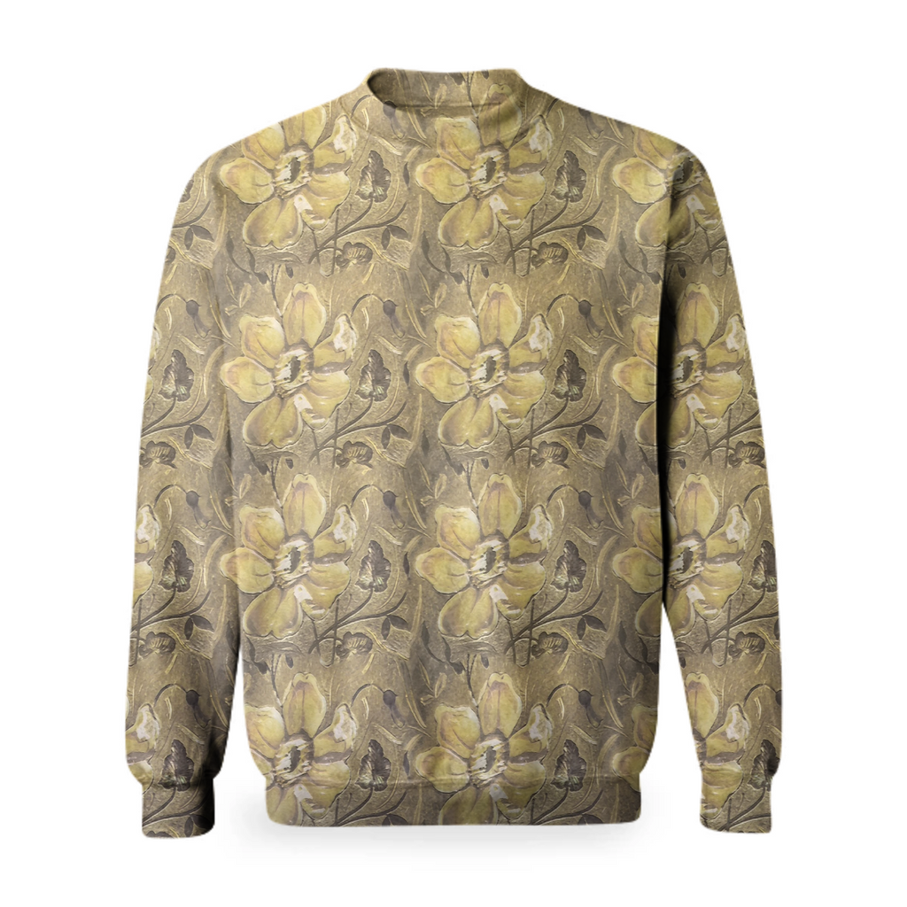 Retro Stlye Floral Decorative Print Pattern