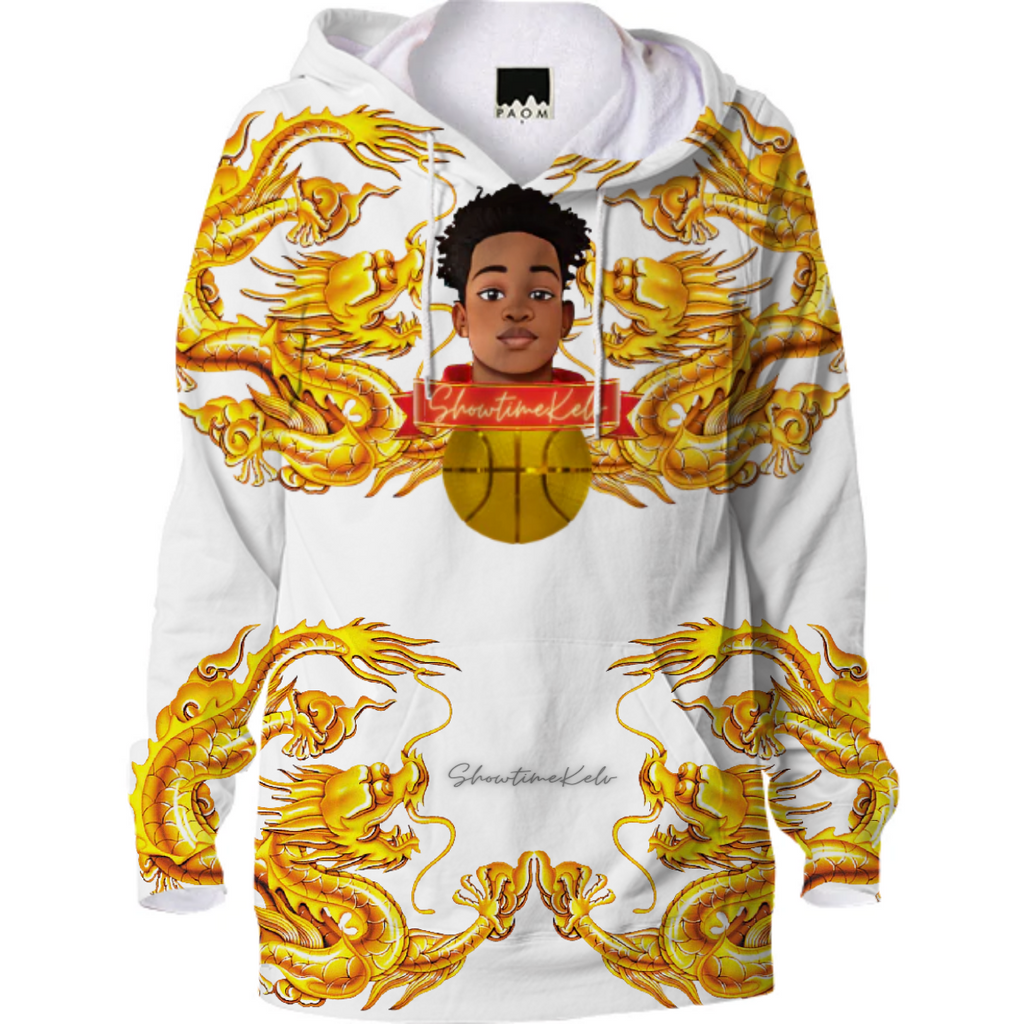 SHOWTIME KELV WHT LOGO SIGNTRE HOODIE