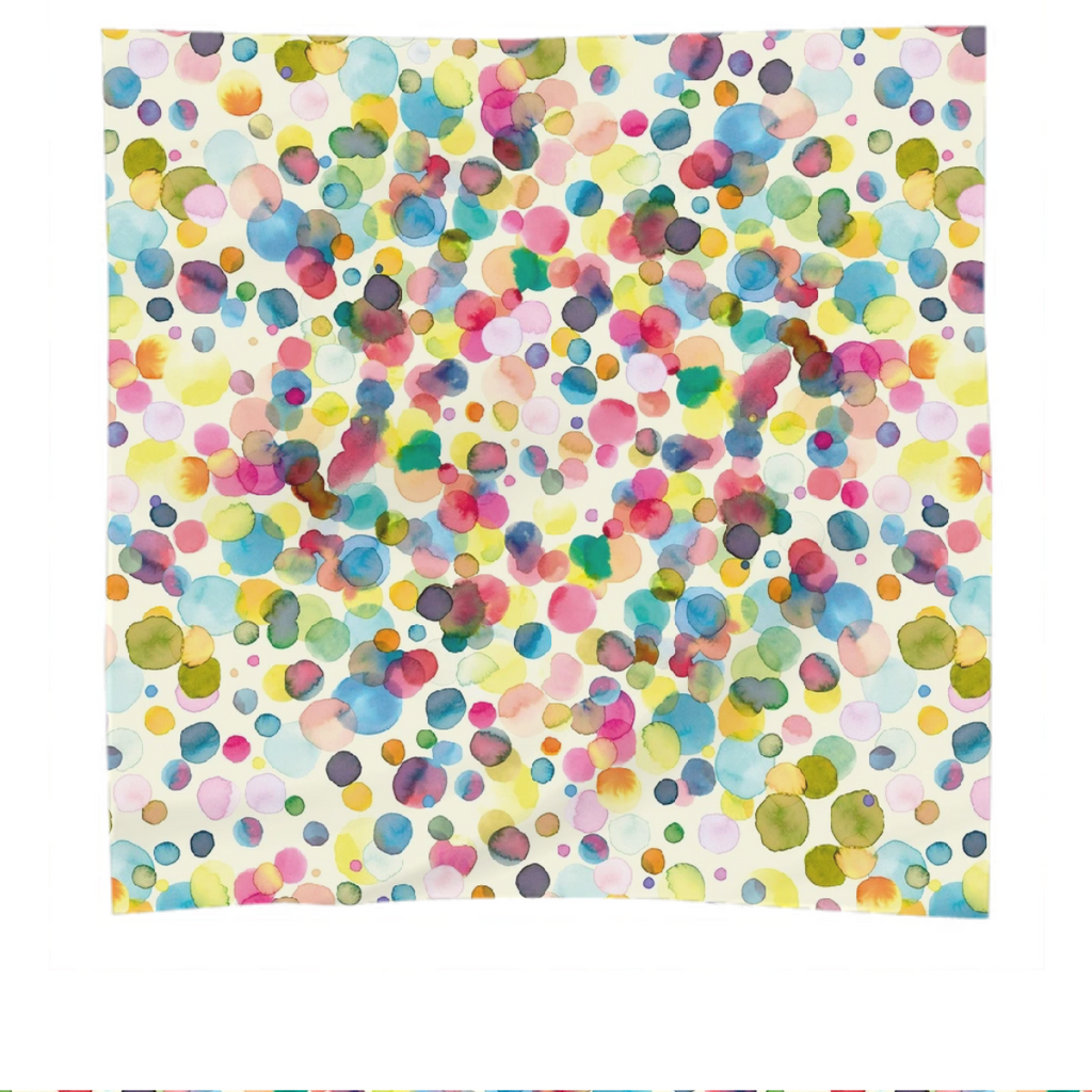 Watercolor Colorful Dots