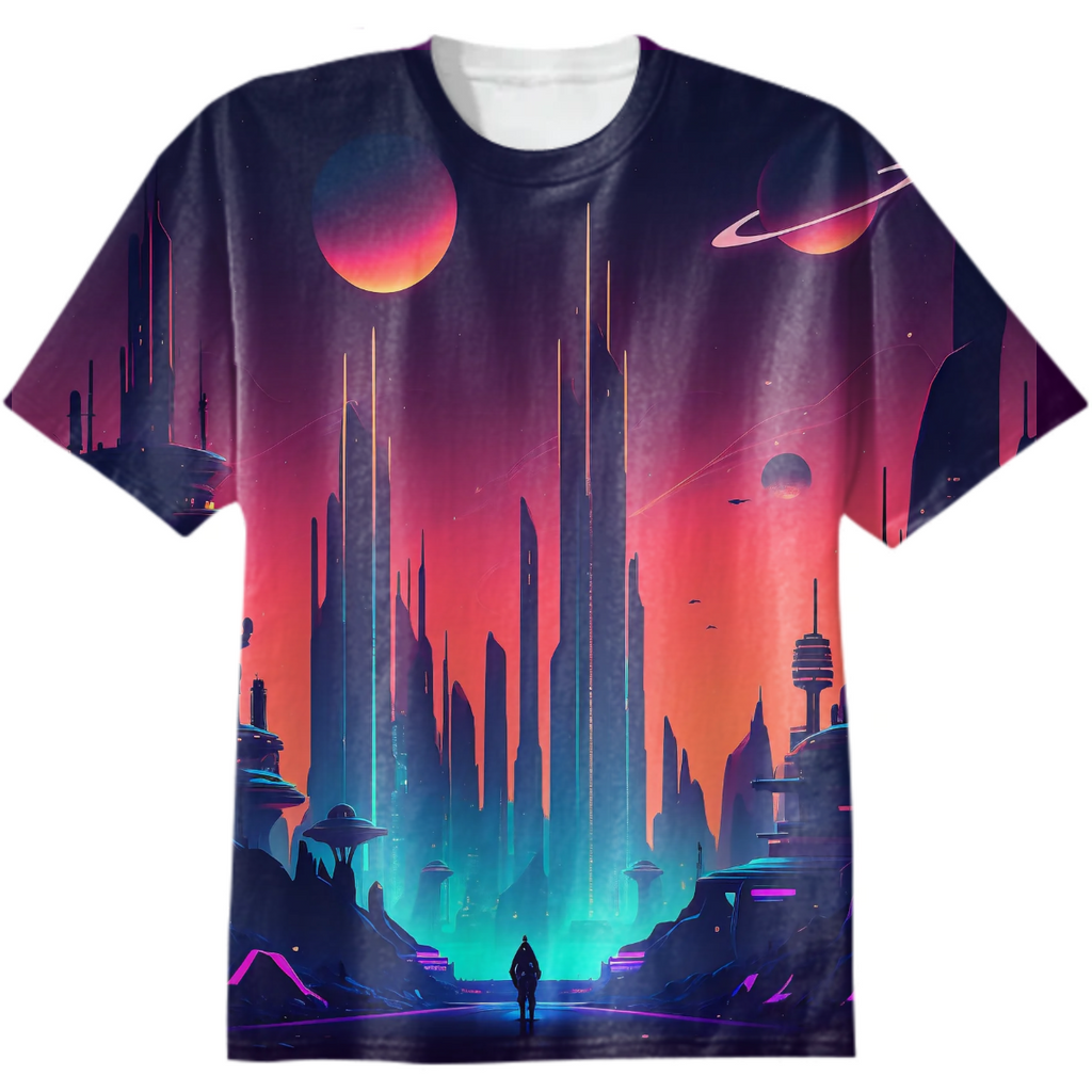 Alien Words #1 – humanity's expansion into the universe and the creation of thriving, futuristic metropolises on other worlds