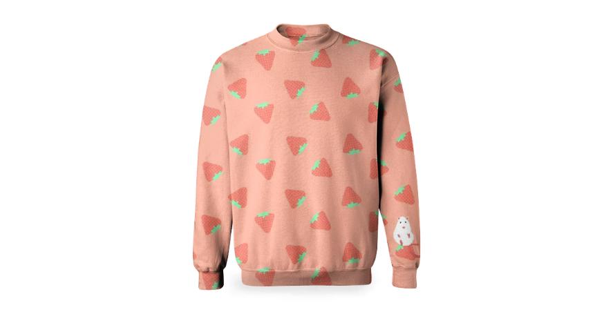 Strawberry Rat Sweatshirt