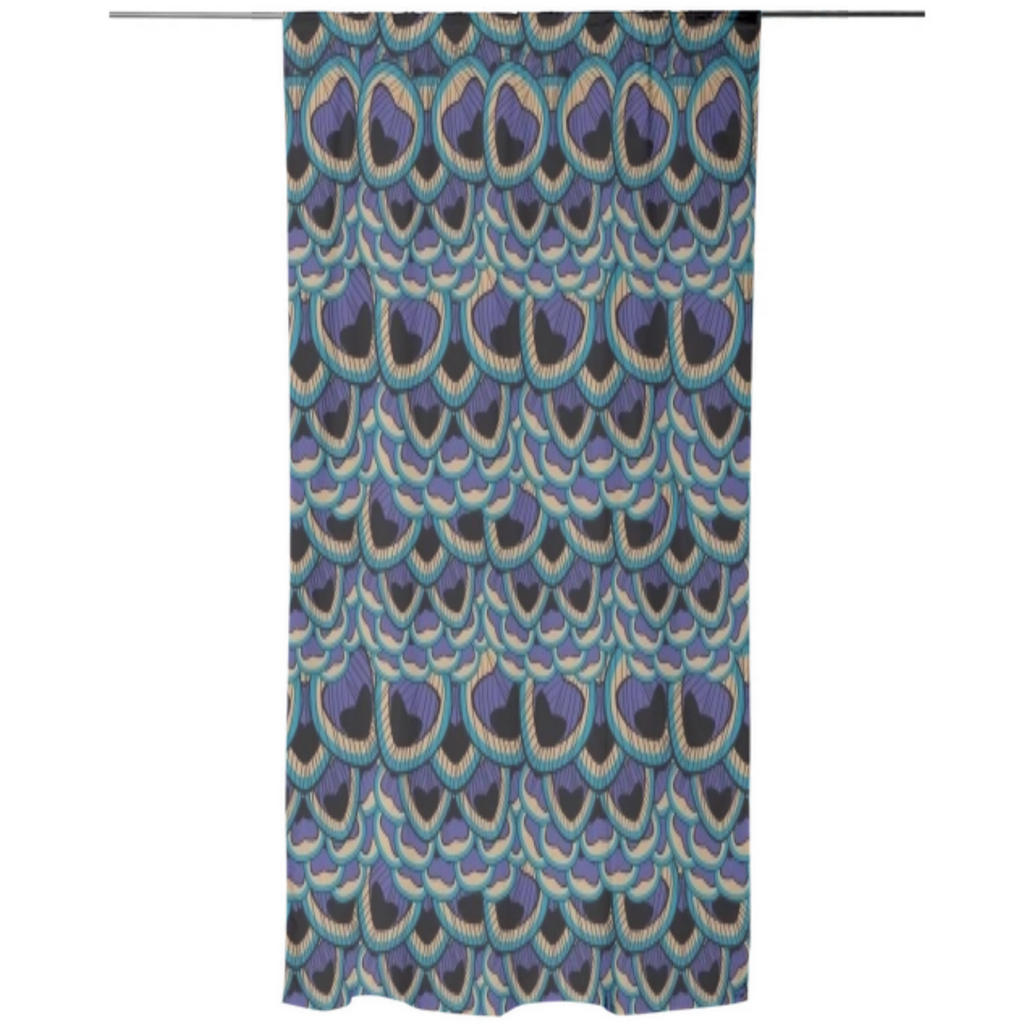 My peacock design curtain