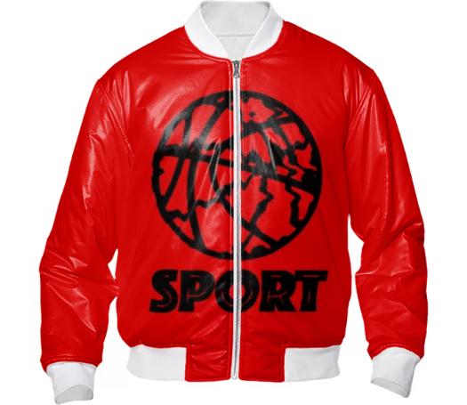 SPORT brand ULTIMATE RED BOMBER