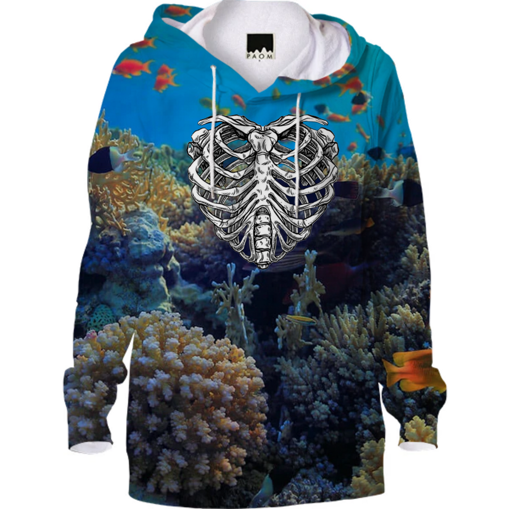 Bone Coral Heart