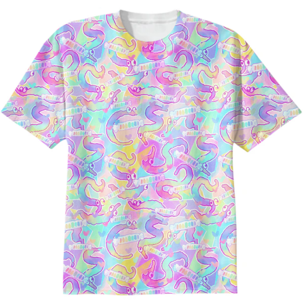 Pretty Darn Kute Rainbow Worm Madness