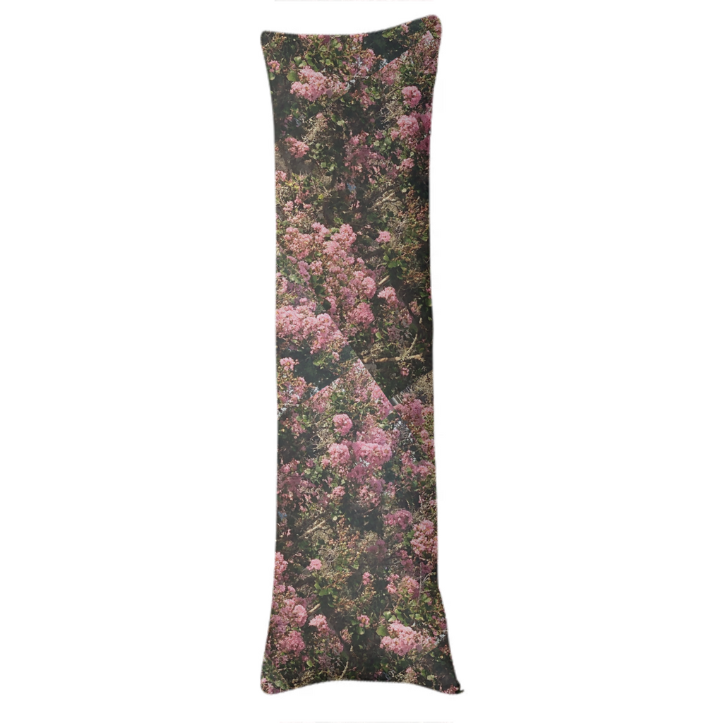 Pink Floral body pillow