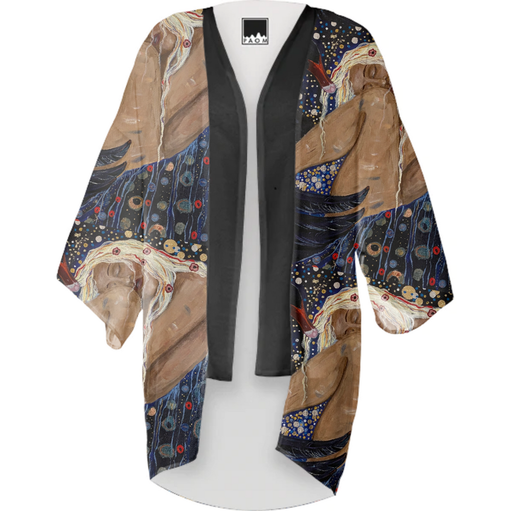 Sleeping lover kimono