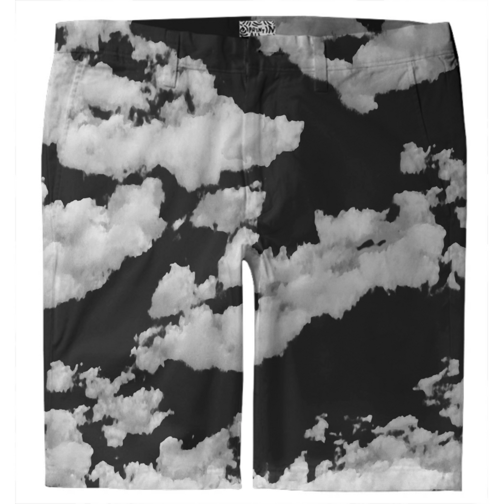 Dark Clouds Collage Print