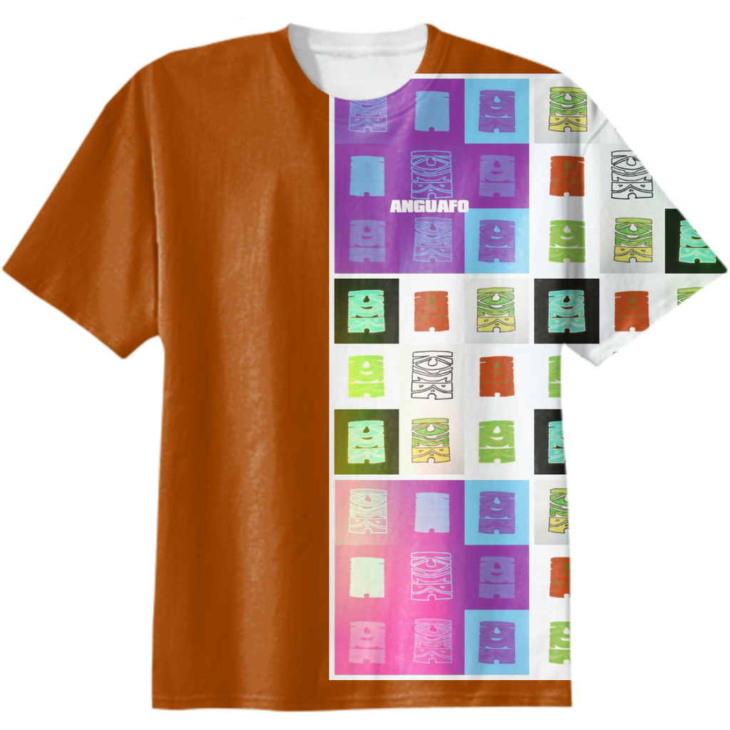 Anguafo KUUMBA tiled tee