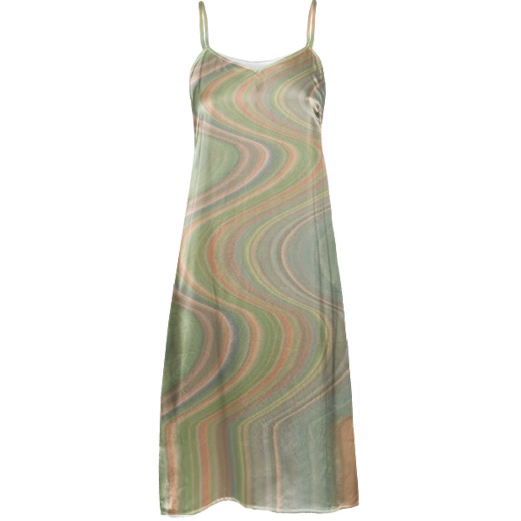 Green Agate Dress by Kirah Perle