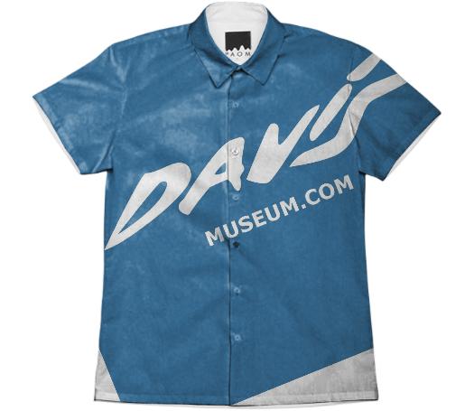 Davis Museum Logo Short Sleeve Workshirt