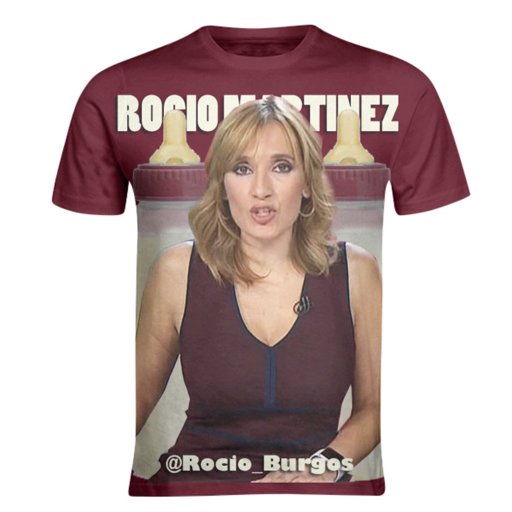 Rocio Martinez milk red shirt