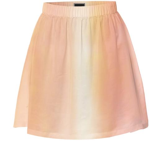Apricot And Melon Skirt