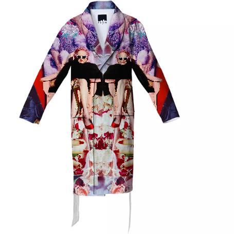 PAOM, Print All Over Me, digital print, design, fashion, style, collaboration, slather-factory, slather factory, Cotton Robe, Cotton-Robe, CottonRobe, Betty, Glam, autumn winter spring summer, unisex, Cotton, Home