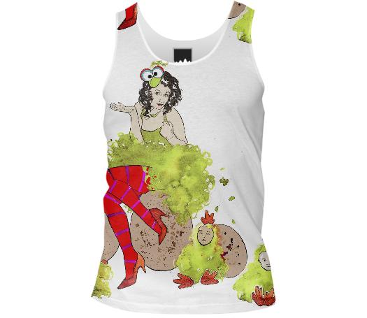 Big Bird Pinup Tank