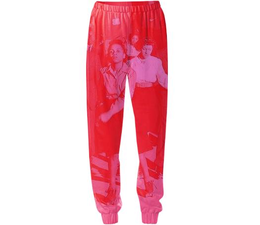 Hot Flamingo Skater Jogger Fit Sweatpants