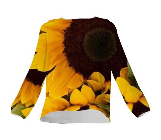 Sunflowers blouse