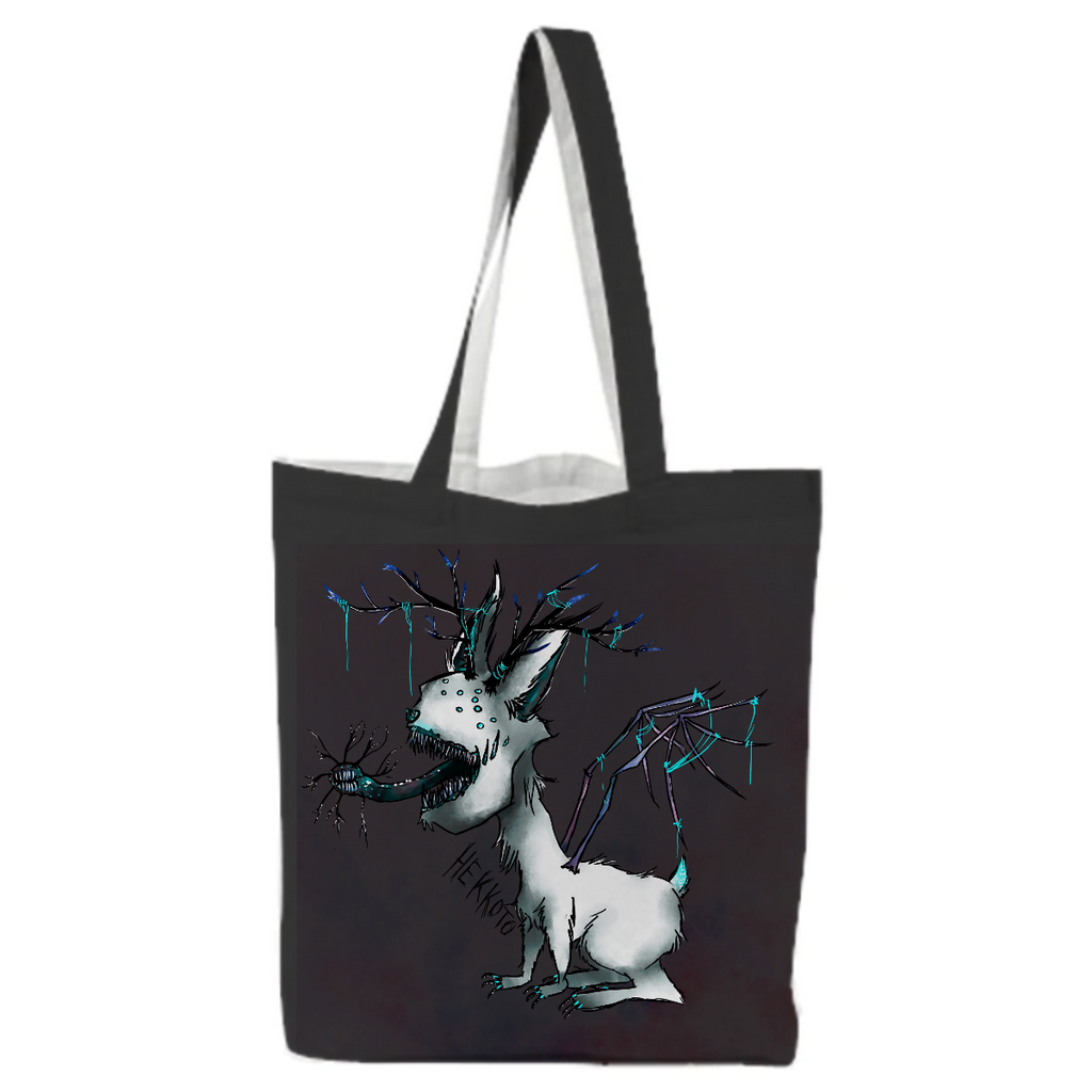 Monster horror creepy edgy enemy boss video games creepy cute bunny creature alien tote bag