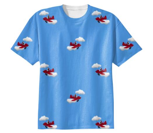 Flying Panda T Shirt