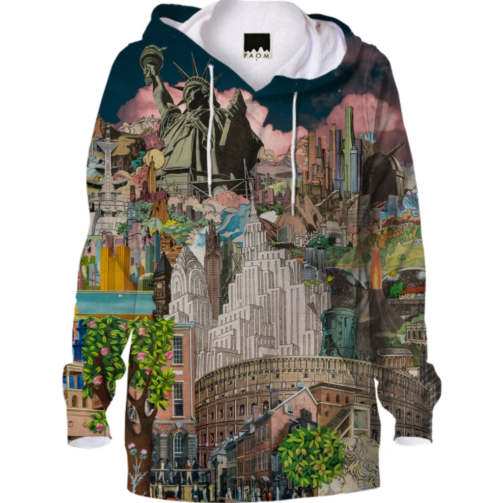 Night Time at Dreamtropolis (Hoodie)