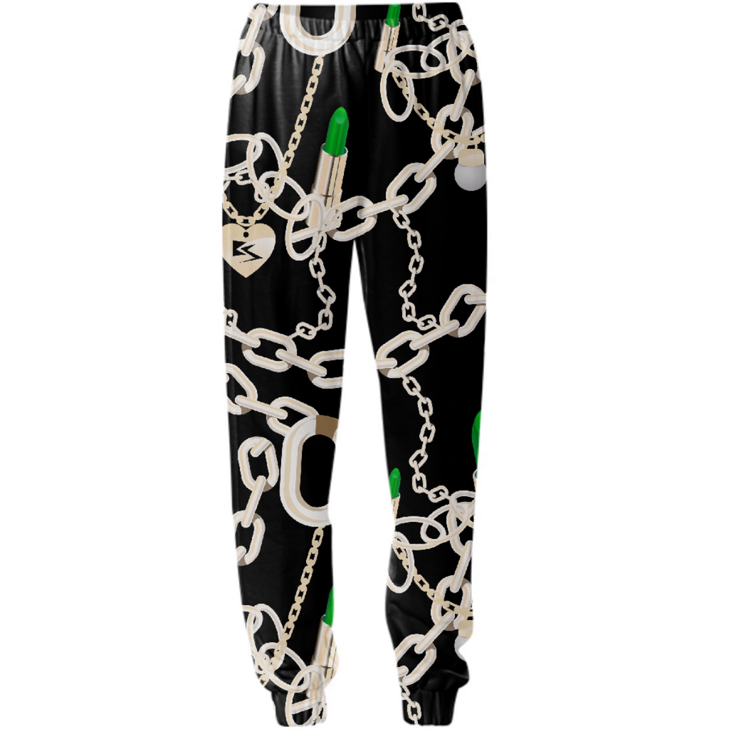 Green Chains Sweatpants