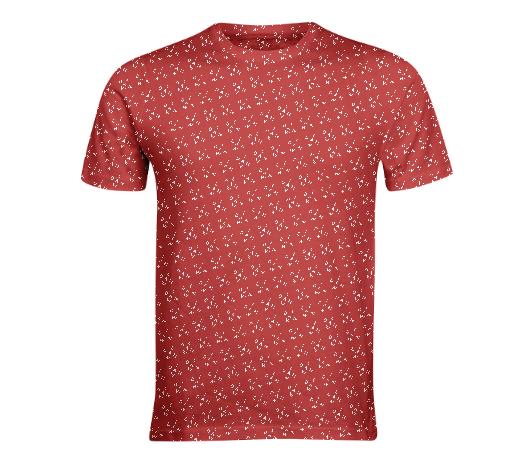 Crisscross Red Tee
