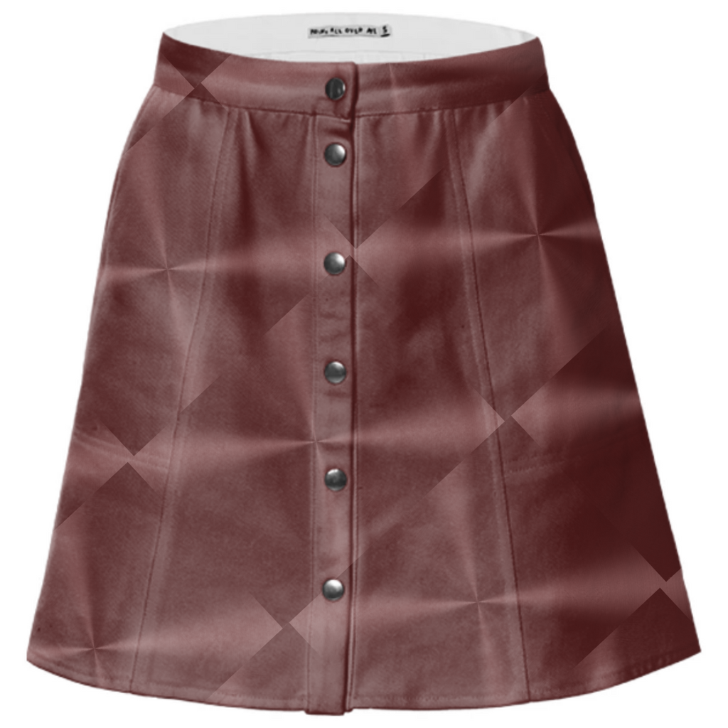 Diamond cut skirt