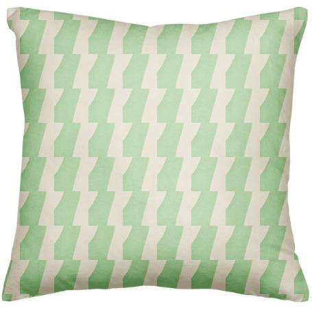 green pillow