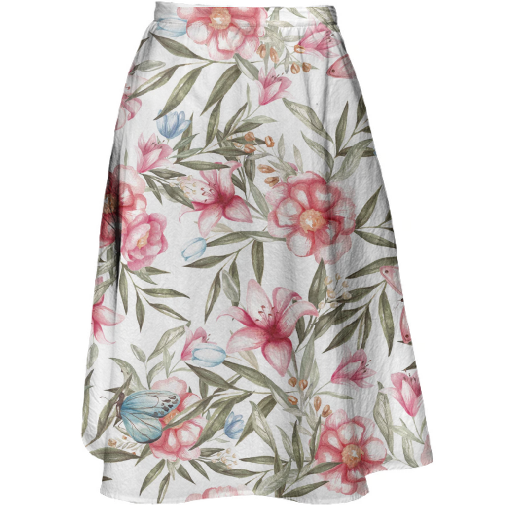 Garden Party Midi Skirt
