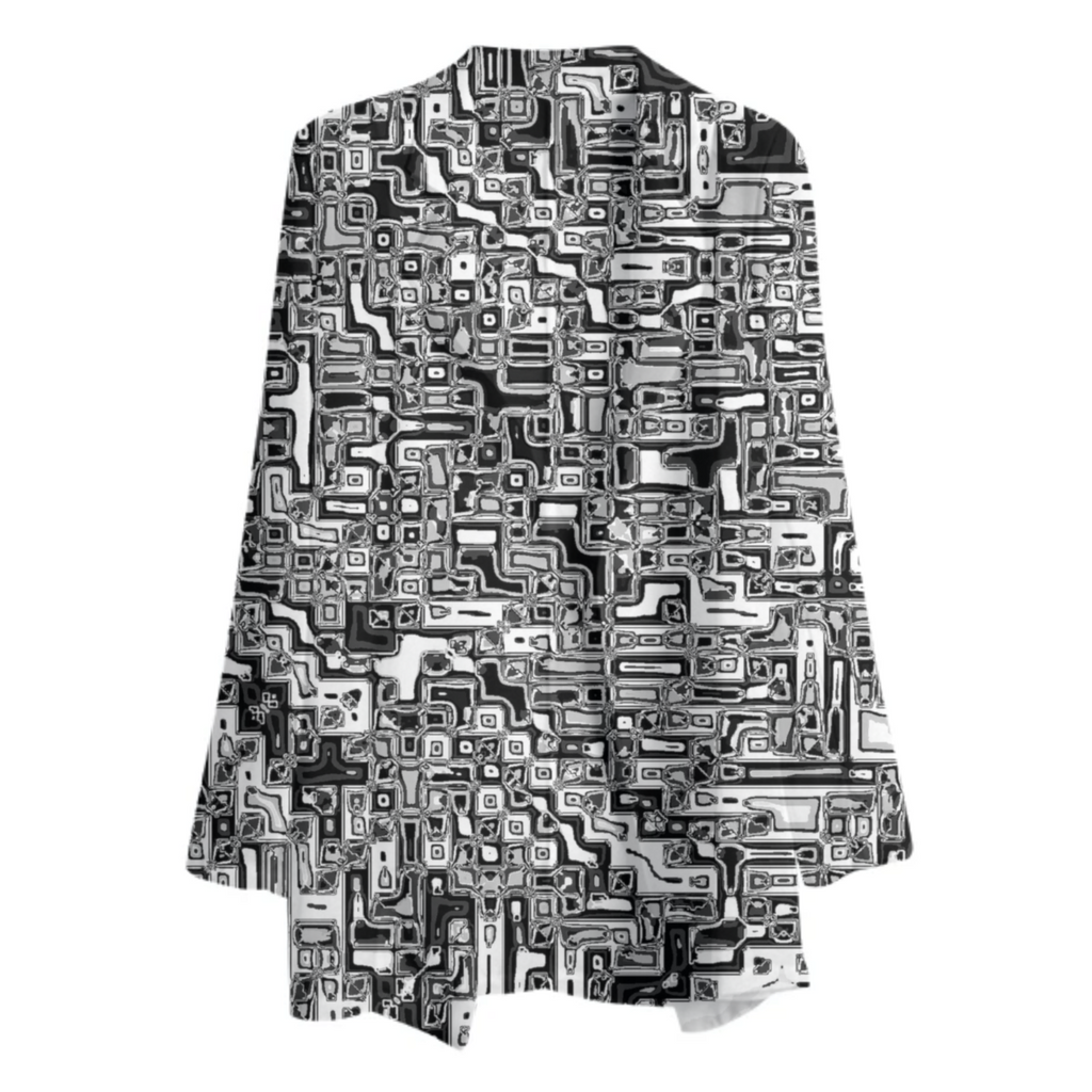 squared white black