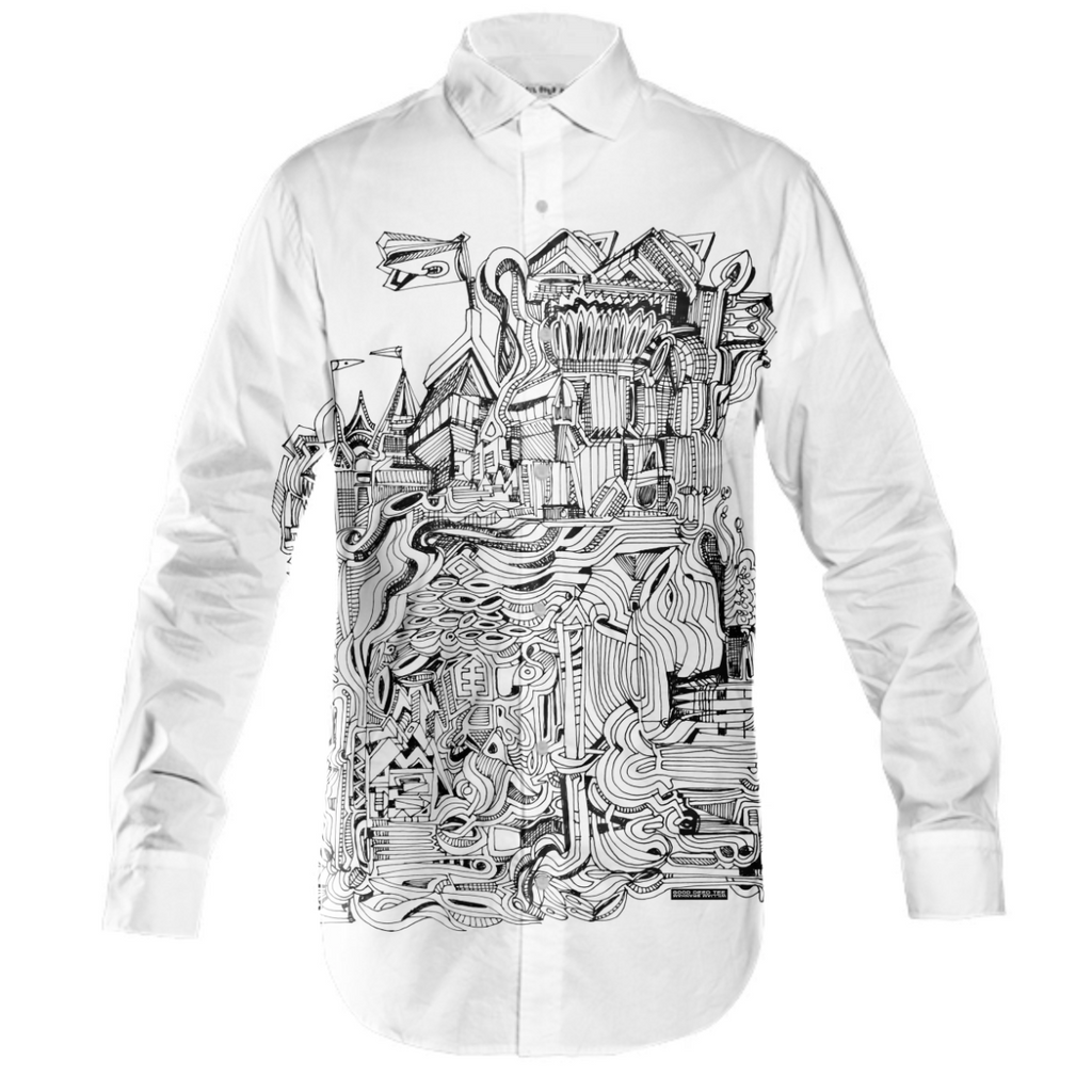 Cliff Walks Mens Button Down