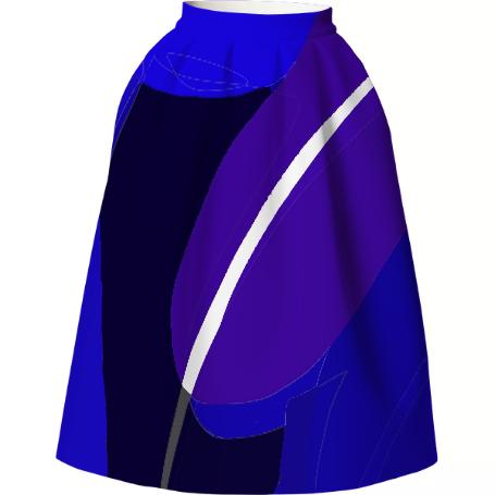 Cobalt Skirt 2