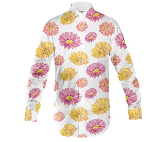 Floral Long Sleeve Shirt LS0008