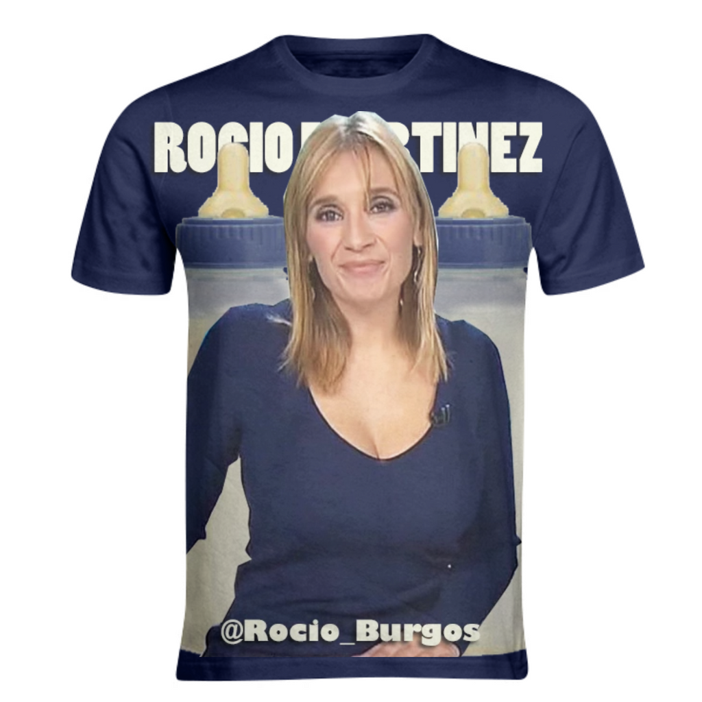 Rocio Martinez milk blue shirt
