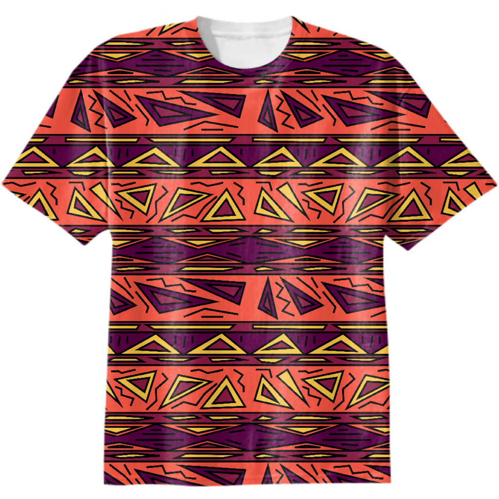 Ethnic background folk african pattern