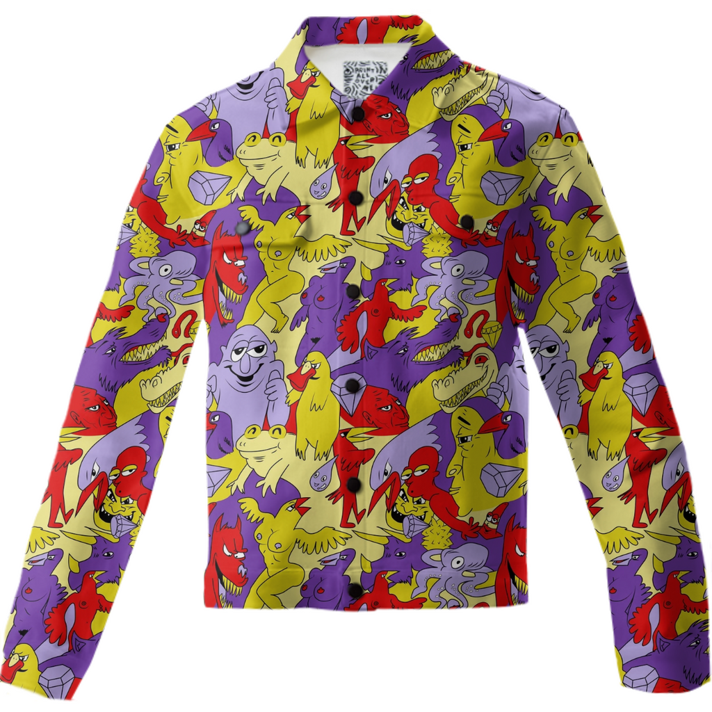 Bright Topless Bird Party