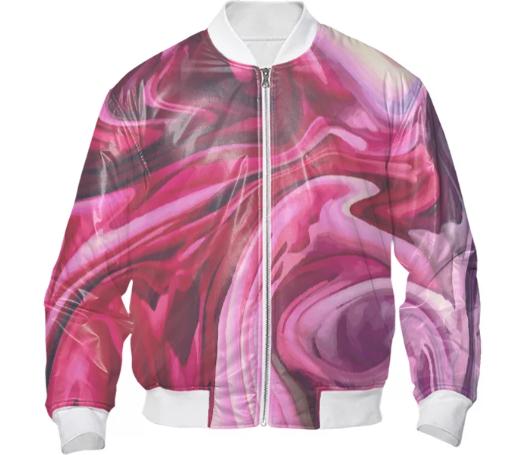 Marble Bomber Jacket BOM0014