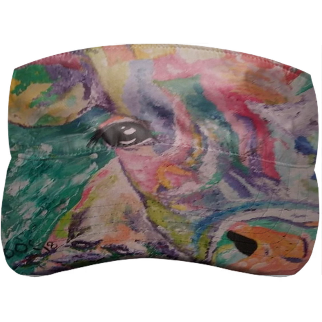 Abstract country cow cap