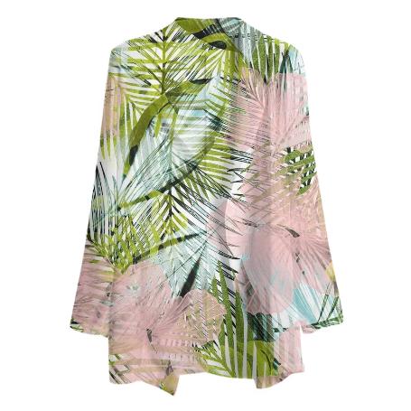 Abstract tropical flowers