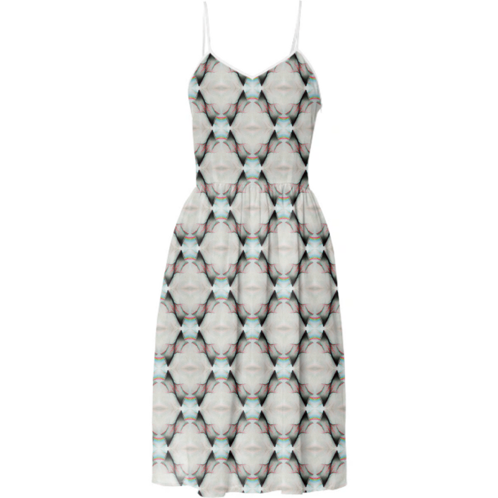 AWM-Short Summer Dress Yin Yang 009