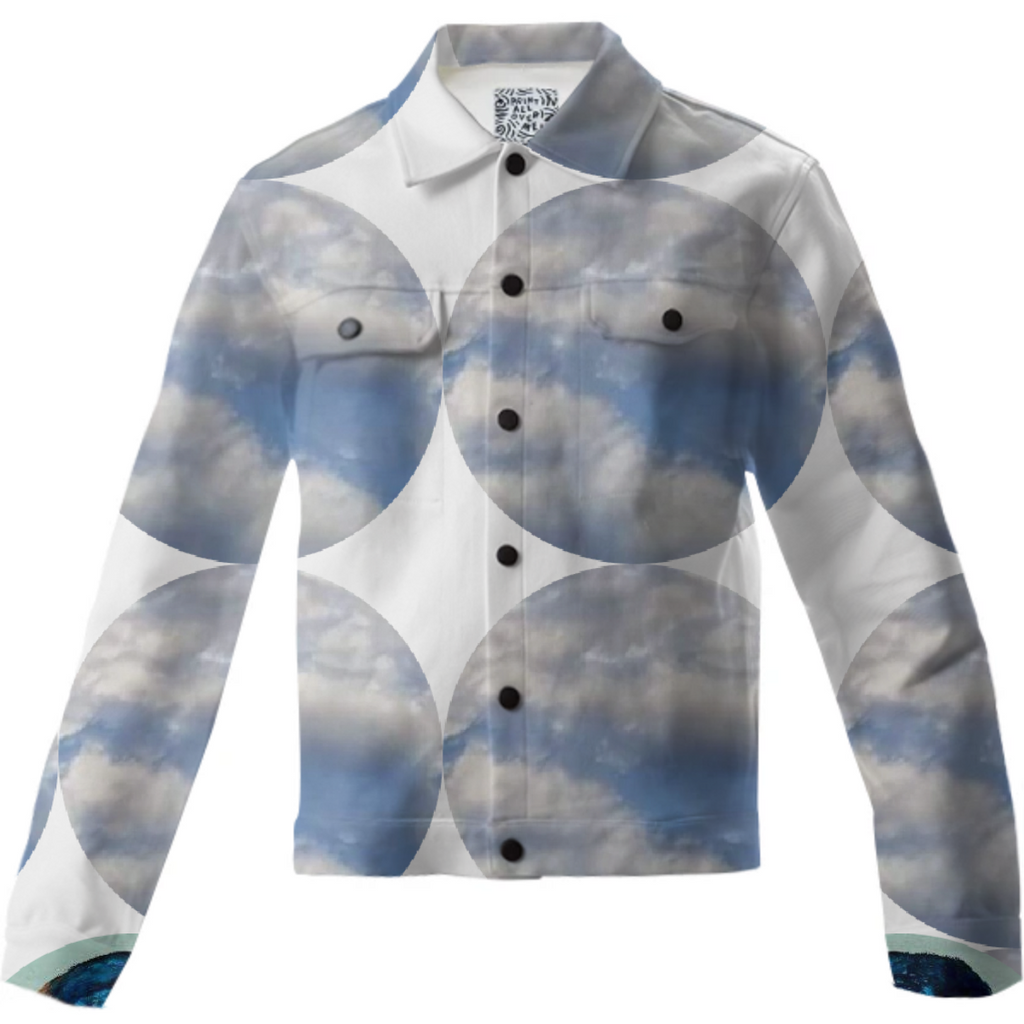 Cloud Circles Jean Jacket