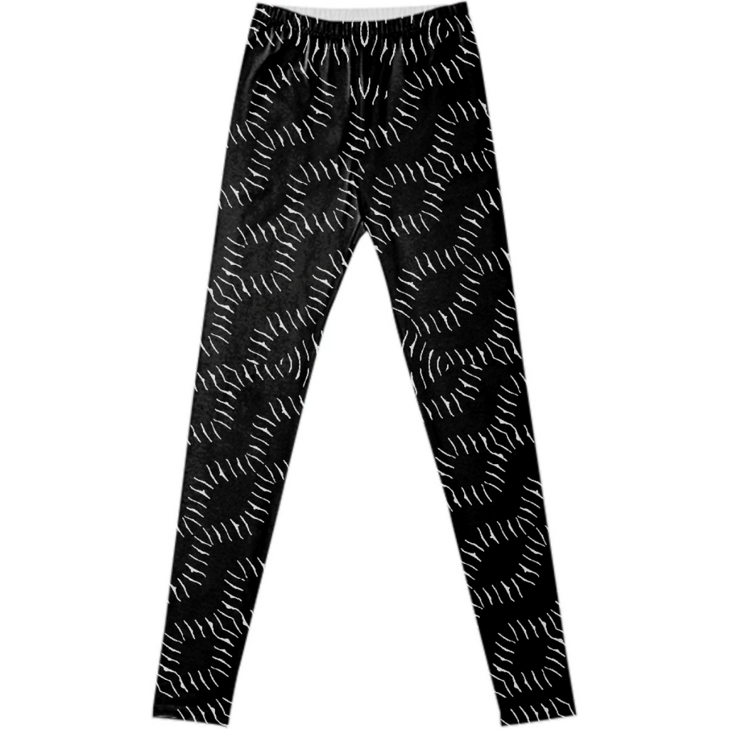 Black and White Geo Print