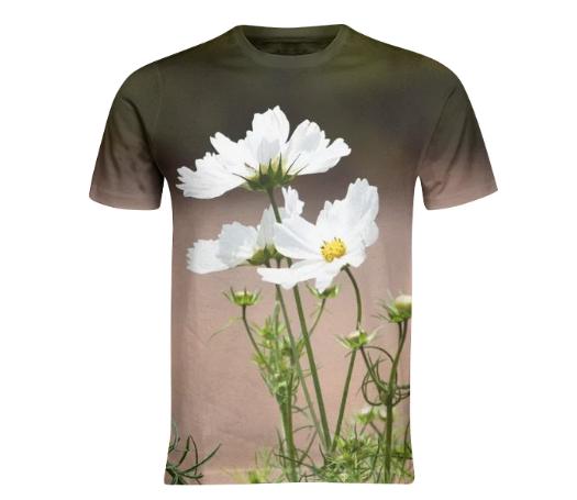 White Flowers Shirt