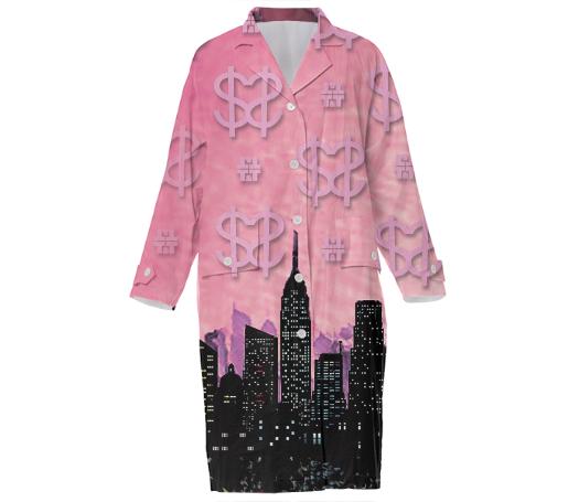 Sky Line Rain Coat